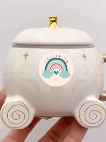 500張/捲卡通彩虹橋貼紙,適用於筆記本、水杯、電腦、家居裝飾等學生、兒童、老師用品,經典玩具禮品、密封裝飾文具。適用於激勵、禮品包裝和包裝。 - 彩色 - 查看 2