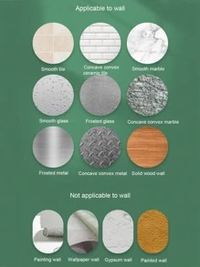 2 piezas set base de poste de armario de plástico - Blanco - Ver 5