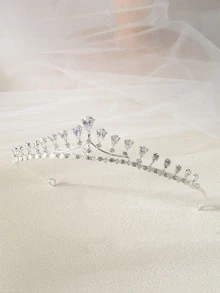 con diseño de diamante de imitación nupcial - Plateado - Ver 5