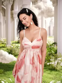 Mulvari Tie Dye Cami Dress - Multicolor - View 5