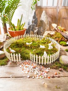1入組迷你裝飾圍欄 - 米色 - 查看 7