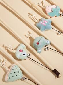 1 pieza Palo para gato al azar con diseño de dibujos animados