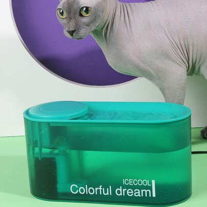 1 件 USB 猫/狗爱好者礼物和狗/猫妈妈喜爱的自动饮水器