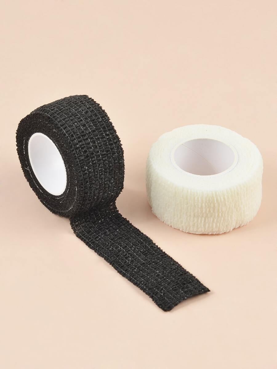 klimonla 2pcs Nail Art Protection Bandage,Nail Supplies,Nail Tools,Nail Art Tools,Back To School,Nails,Nail Tools For Press On Nails - Multicolor - View 1