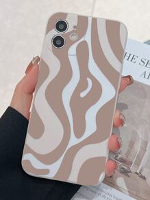 飄逸液體手機外殼 - 棕色 - 查看 2