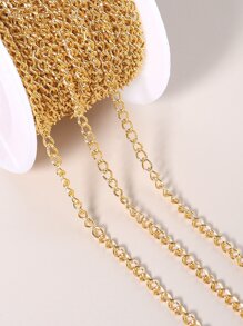 1 Roll/tape Tail Chain - Yellow Gold - View 5