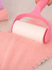 1 件随机颜色毛巾，多功能超细纤维清洁抹布，彩色手巾，适用于厨房洗碗布厨房巾