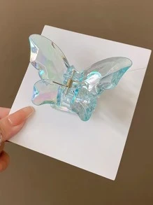 鐳射蝴蝶形狀髮爪