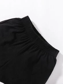 男嬰3入組素色腰部打褶短褲 - 彩色 - 查看 8