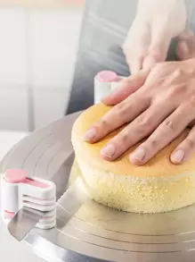 2pcs 5 Layer Bread Slicer, Cake Bread Cutter, Cutting Bread Knife, Splitter, Toast Slicer, Kitchen Baking - Multicolor - View 1