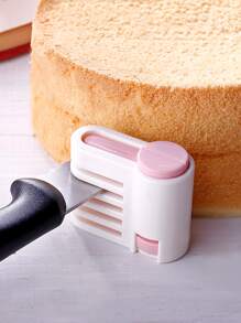 2pcs 5 Layer Bread Slicer, Cake Bread Cutter, Cutting Bread Knife, Splitter, Toast Slicer, Kitchen Baking - Multicolor - View 4