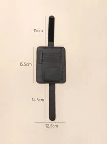 Car Sun Visor Organizer - Black - View 3