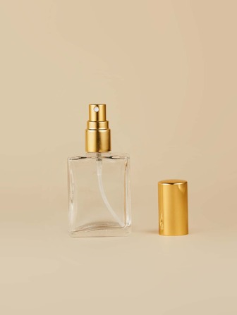 1 st 15 ml parfymflaska i glas, påfyllningsbar parfymflaska med förångare, minisprayflaskor, liten ficka för parfymflaska, doftpumpväska, bärbar tom parfymbehållare för resor, vardagsrum, hem, sovrum, badrum, husinredning, resesaker, bröllop, fest, födelsedag, presenter till män, mamma, pappa, vänner, nyår, accessoarer, rolig present