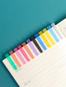 12pcs Glitter Gel Pen - Multicolor - View 4