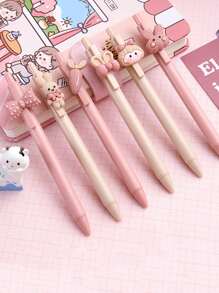 2入組隨機卡通中性筆