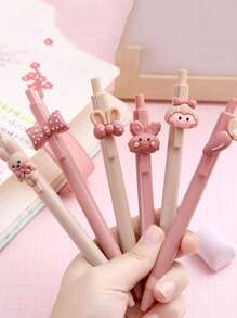 2入組隨機卡通中性筆