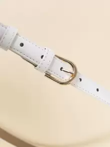 带打孔工具的几何扣腰带 夏季、学校秋季、秋季、万圣节