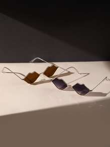 2副嘴唇形狀太陽眼鏡 - 彩色 - 查看 3