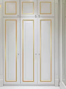 1roll Graphic Print Floor Sealing Sticker - Gold - View 4