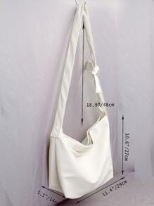 高中生 大学新生 多功能单肩包 单肩包 休闲包 男士 简约 大容量 斜挎包 手提包 书包 适合旅行、大学、户外、运动、通勤 尼龙 节日必备品 便携侧包 户外男士礼物 情人节礼物 男士单肩包 男士包 斜挎包 侧包 返校 学习用品 秋季邮差包 男士包 圆筒包 复古款 万圣节 圣诞节 - 白色 - 查看 7