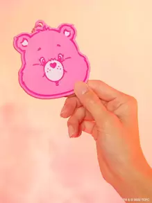SHEIN X Care Bears Cartoon Graphic Makeup Mirror - Pink - View 3