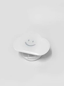 Cloud Shaped Stand-out Phone Grip - White - View 1