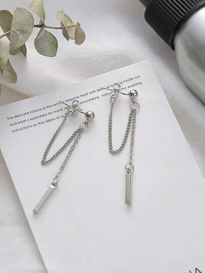 Geometric Drop Earrings