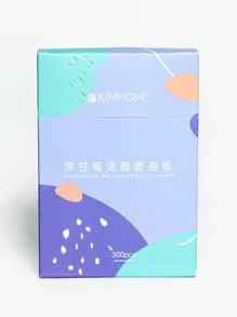 KIMHOME 女士香薰吸油纸 - 便携式弹出式吸油纸，薰衣草和绿茶精华，100 张旅行装，纯素且无动物实验，吸油纸，美容，护肤品，水疗，自我护理，护肤工具，面部护理，美容师用品，皮肤，洗面奶，面部 - 駝色 - 查看 2