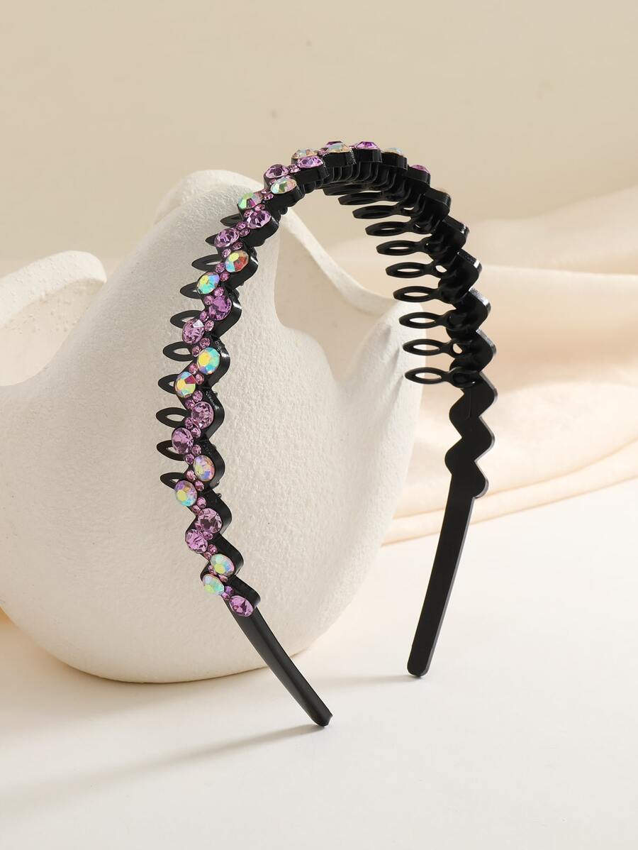 Băng đô trang trí Rhinestone - Nhiều màu - Xem 1