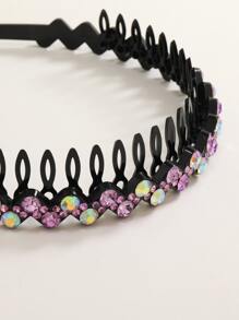 Băng đô trang trí Rhinestone - Nhiều màu - Xem 2