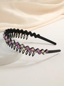 Băng đô trang trí Rhinestone - Nhiều màu - Xem 3