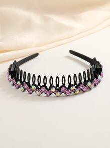 Băng đô trang trí Rhinestone - Nhiều màu - Xem 4