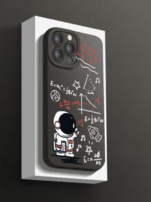 Ốp điện thoại hình phi hành gia của hãng Mathematics, tương thích với iPhone 13 Pro Max, và , kiểu dáng Angel Eye, phiên bản quốc tế, không phải phiên bản nội địa. - màu đen - Xem 2