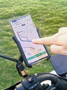 Motorcycle Phone Holder - Black - View 1