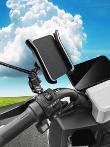 Motorcycle Phone Holder - Black - View 2