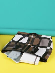 Hoa văn kẻ sọc Túi tote đeo vai Với trang trí túi Túi xách Đối với phụ nữ , Túi tote đeo vai Ví Tay cầm Top Thợ làm dạo Túi xách tay , Dung lượng lớn Ví Túi xách Đúng mốt Túi tote Trường học Qủa tặng , Retro Túi đeo chéo Ví Đi bộ du lịch Trở lại Đóng gói Túi du lịch - Nhiều màu - Xem 8