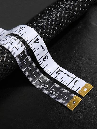 1 pieza de cinta métrica simple, regla de escala de costura de cuerpo suave de doble cara de PVC de 150 cm para uso diario