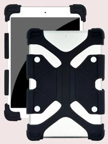 Vỏ silicon tương thích với iPad - màu đen - Xem 1