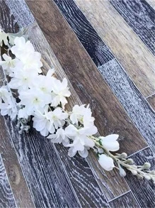 1pc Artificial Flower - White - View 4