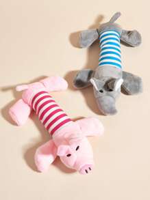 1pc Random Animal Design Cat/Dog Lover Gift And Dog/Cat Mom Love Pet Sound Toy - Multicolor - View 4