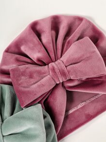 2 cái Baby Bow Trang trí đầu Wrap - màu xanh lá - Xem 3