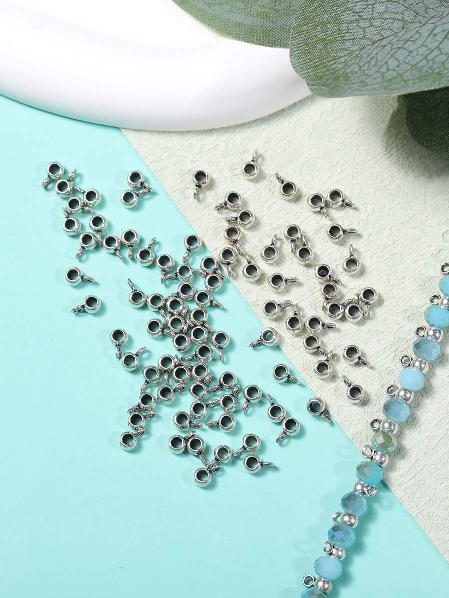 100入組極簡風格DIY首飾配件