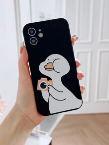 2pcs Cartoon Duck Phone Case - Multicolor - View 2