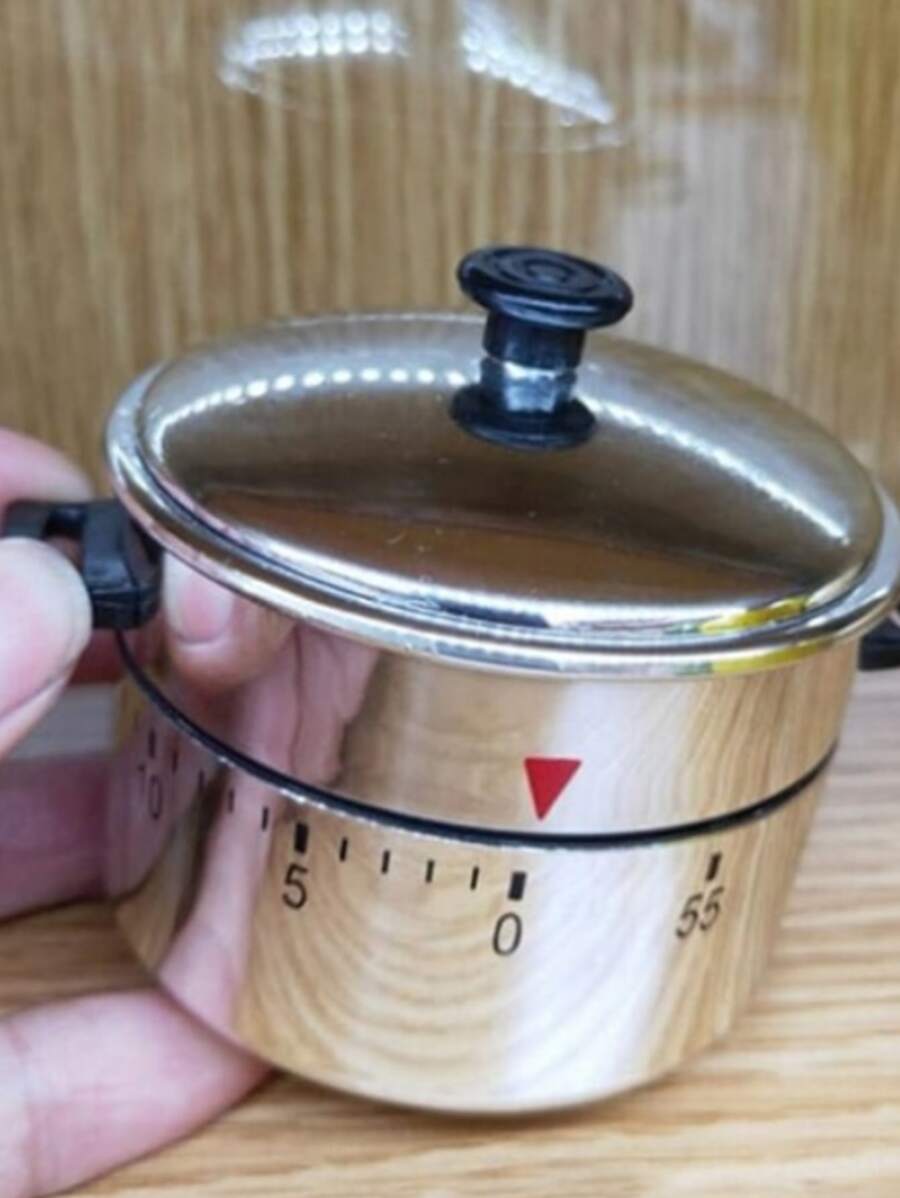 1pc Number Pattern Kitchen Timer - Multicolor - View 1