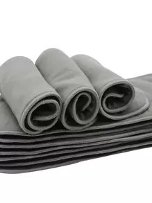 10pcs Baby Bamboo Charcoal Diaper Insert Baby Shower Family Decorations Gifts