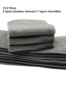 10pcs Baby Bamboo Charcoal Diaper Insert Baby Shower Family Decorations Gifts
