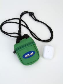 conk lab 男士字母圖案包，輕便時尚款式，適用於紀念日、生日禮物，白領職員適用，男性女性皆宜