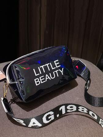 Yogodlns 迷你鐳射字母圖案方包