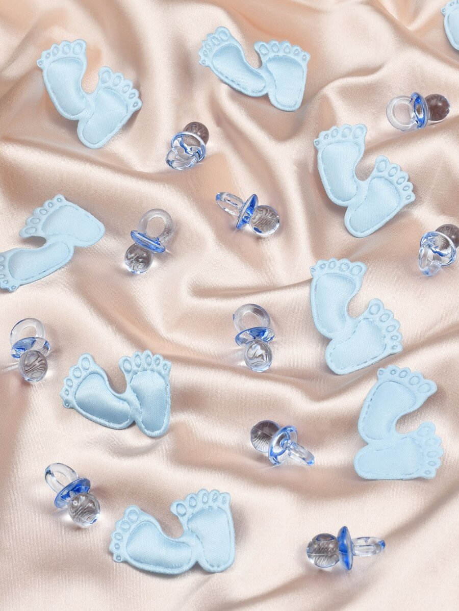 150 件粉色性别揭示桌上五彩纸屑装饰适用于派对、圣诞节