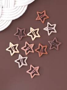 110入組小女童極簡風格髮飾套裝 - 彩色 - 查看 3